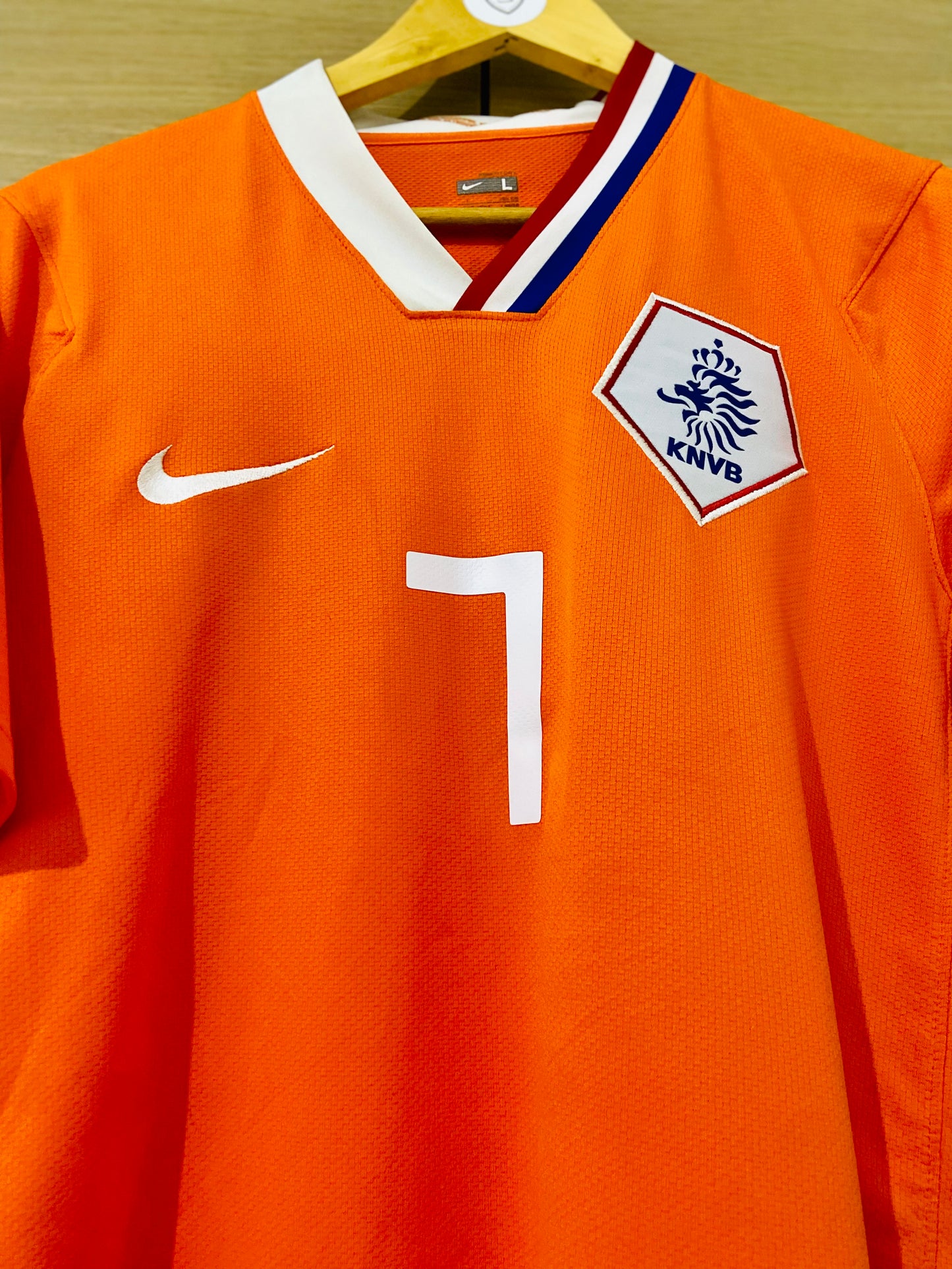 Netherlands 2008 Home Shirt V.Persie #7 (Euro 2008 Edition)