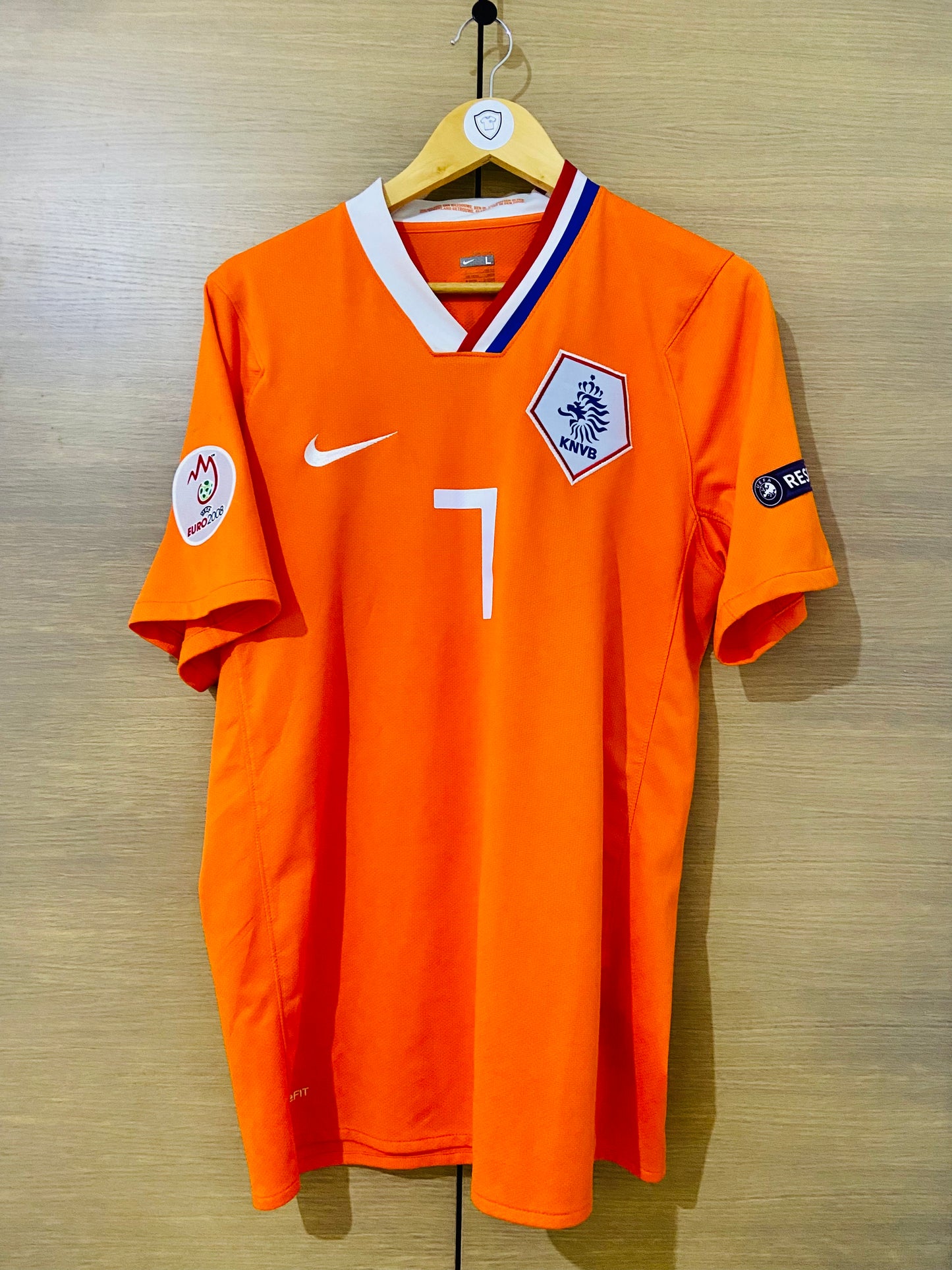 Netherlands 2008 Home Shirt V.Persie #7 (Euro 2008 Edition)