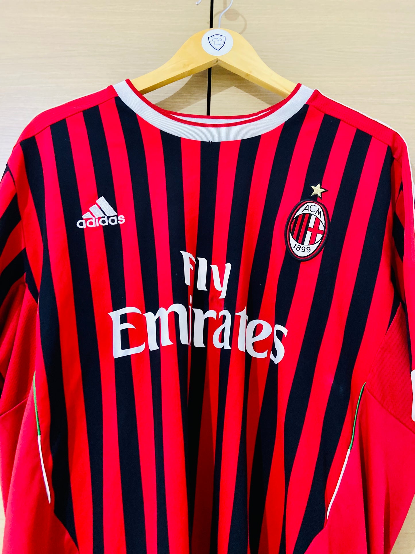 AC Milan 2011-12 Home Calcio Shirt Nesta #3