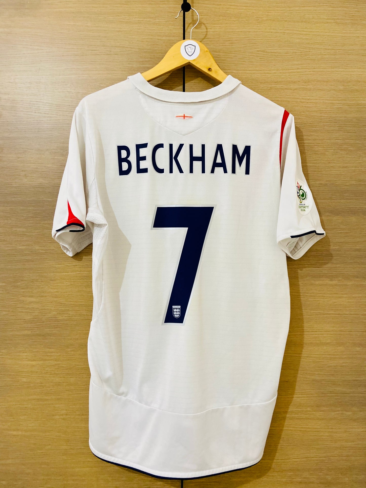 England 2006 Home WC Shirt Beckham #7