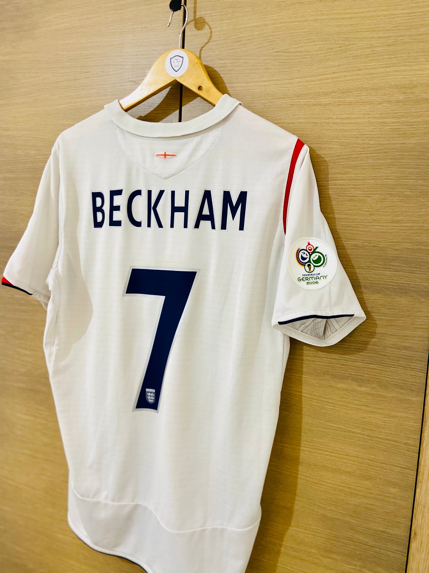 England 2006 Home WC Shirt Beckham #7