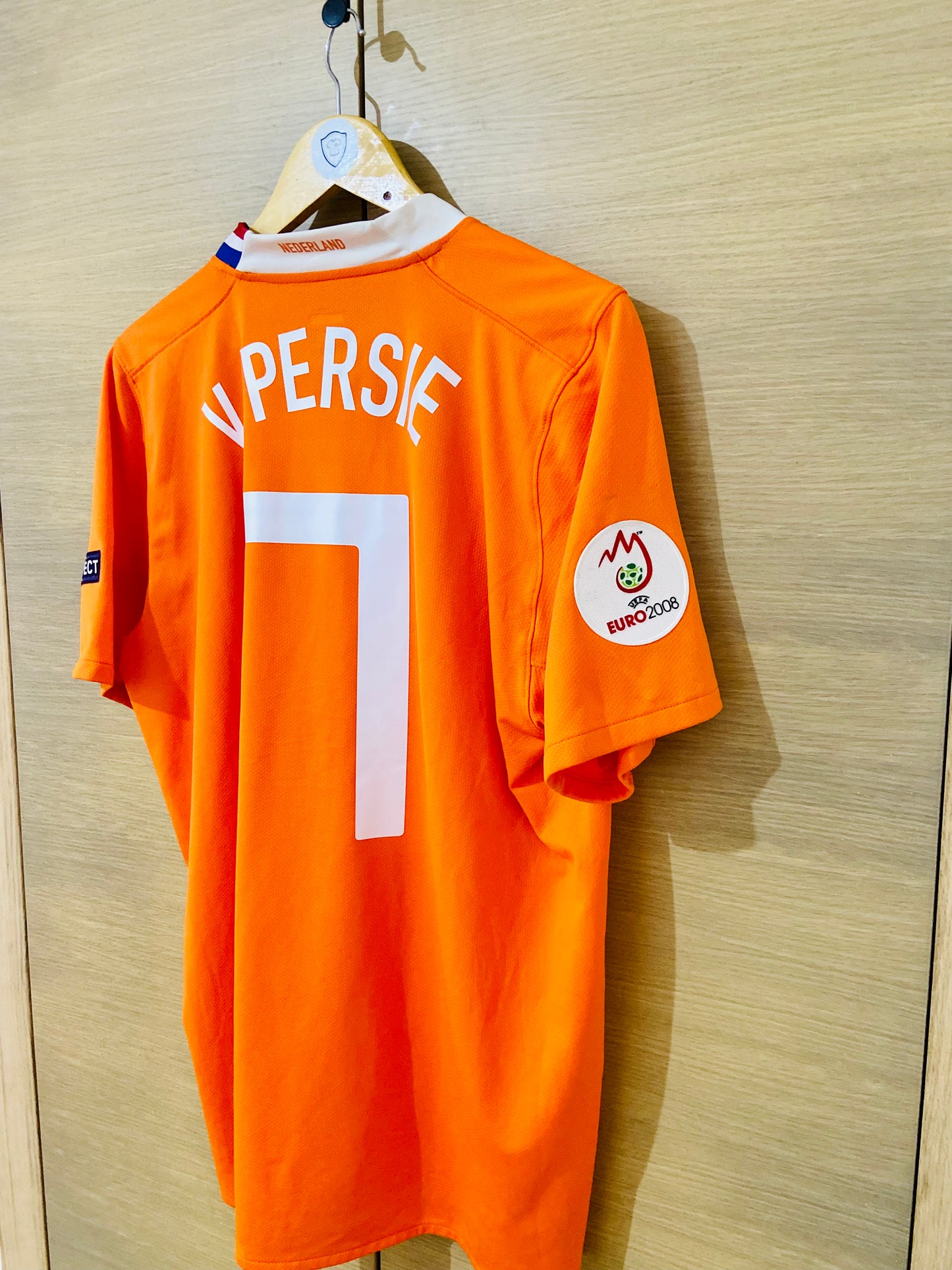 Netherlands 2008 Home Shirt V.Persie #7 (Euro 2008 Edition)