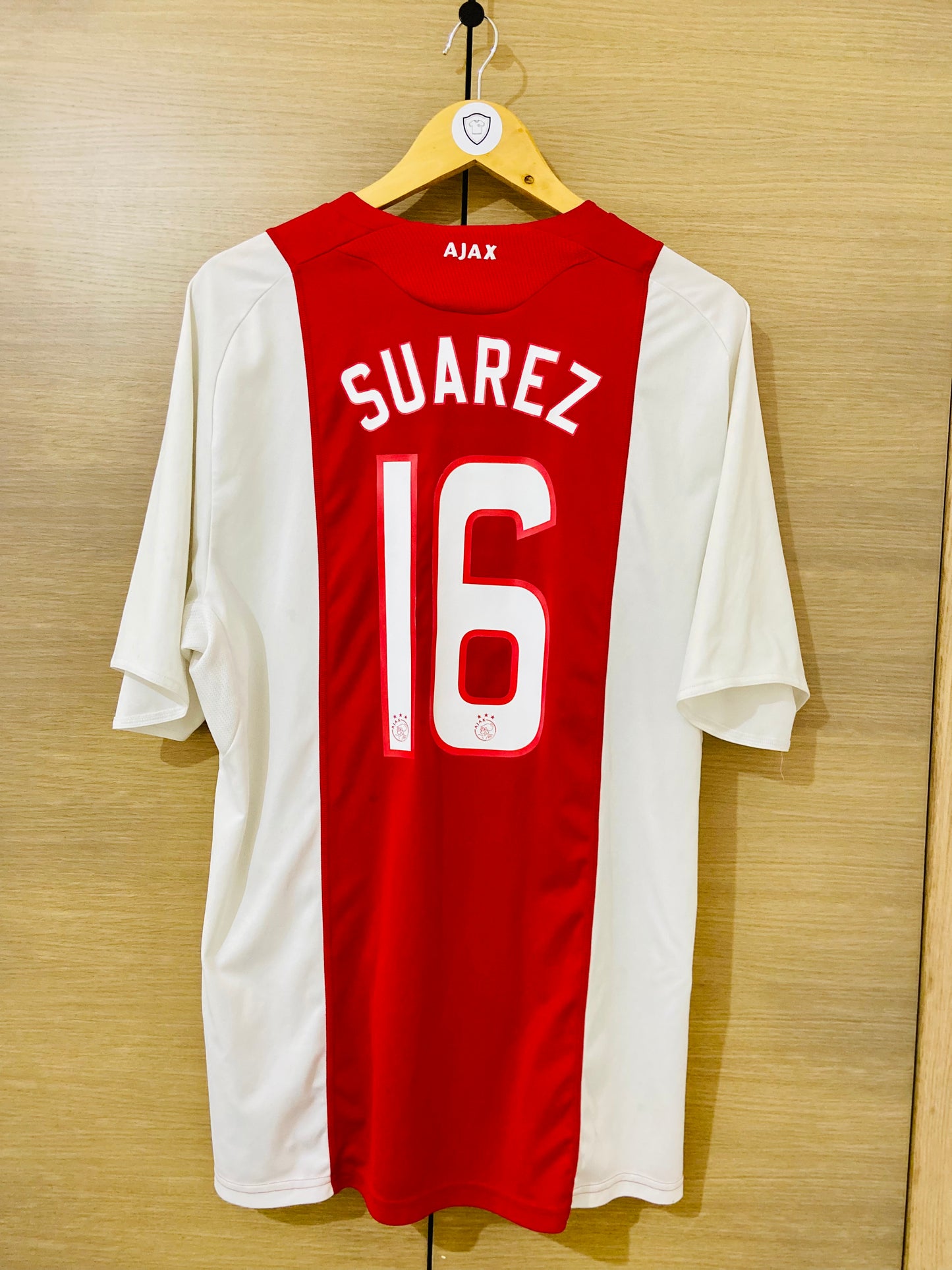 Ajax 2008-09 Home Shirt Suarez #16