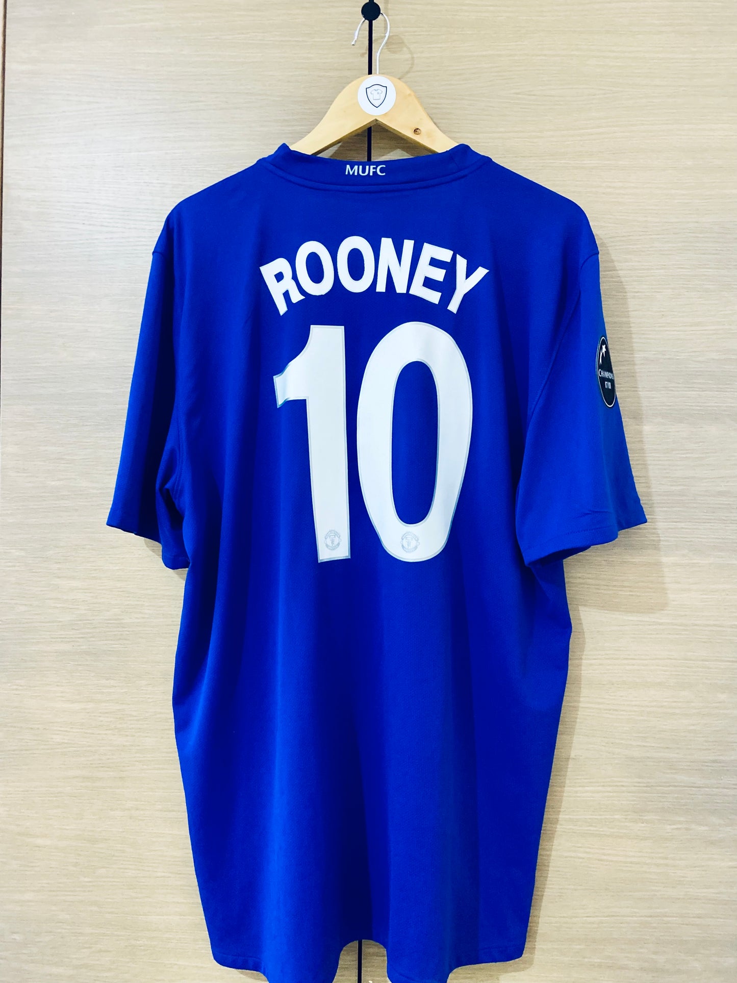 Manchester United 2008-09 Third CL Shirt Rooney #8