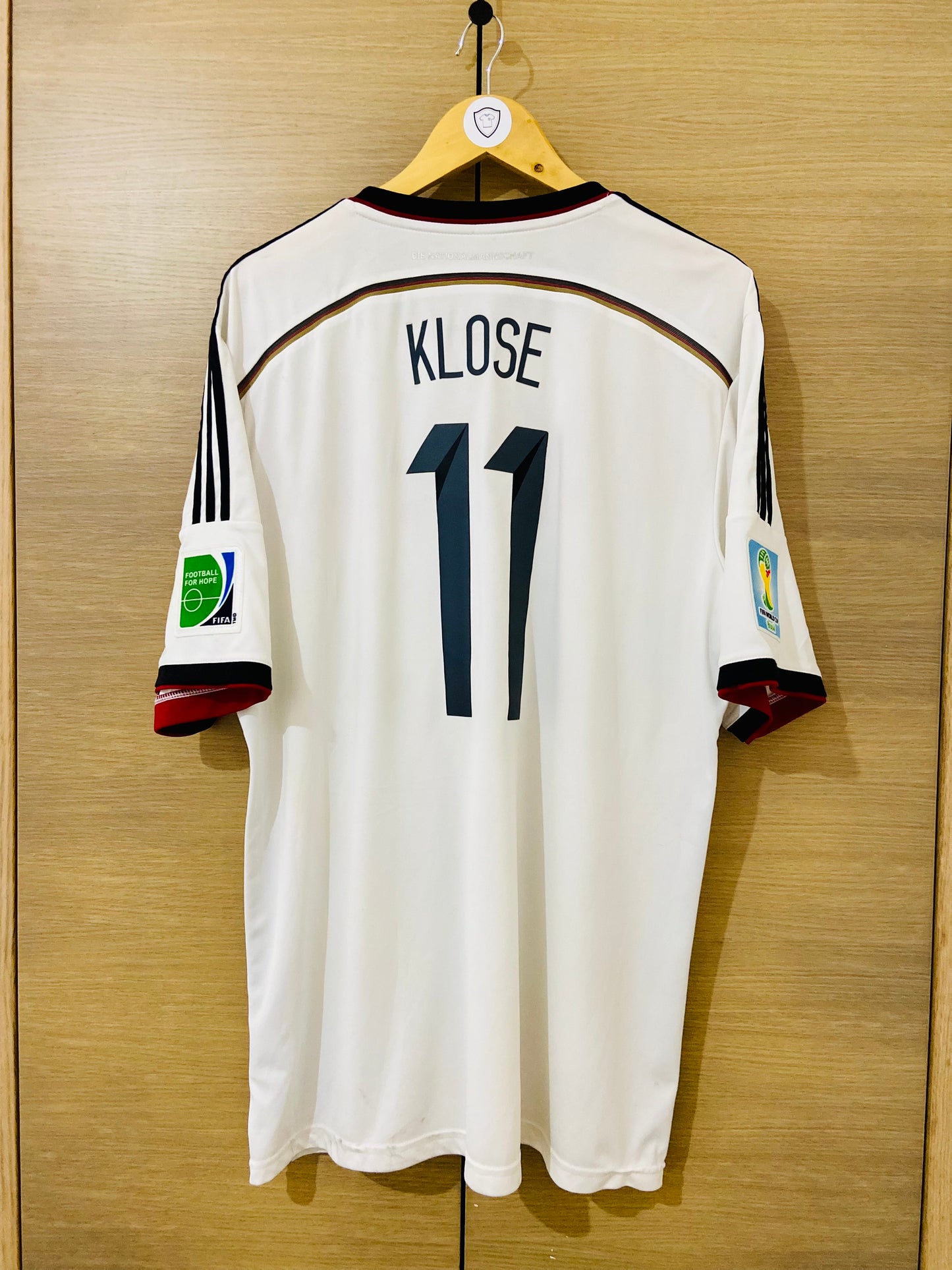 Germany 2014 Home WC Shirt Klose #11