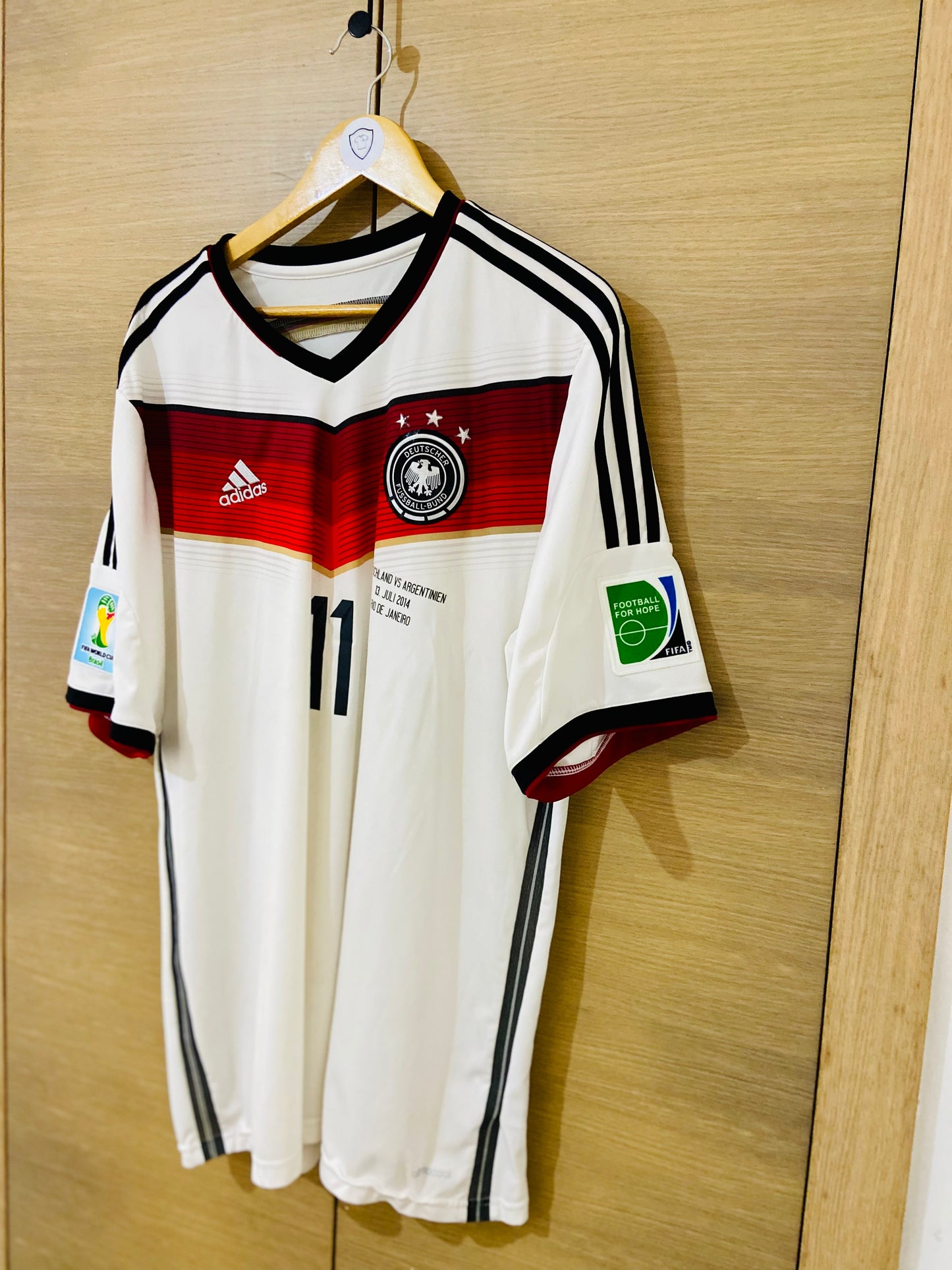 Germany 2014 Home WC Shirt Klose #11