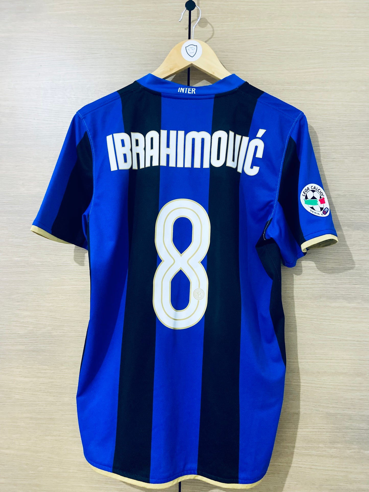 Inter Milan 2008-09 Home Clacio Shirt Ibrahimovic #8