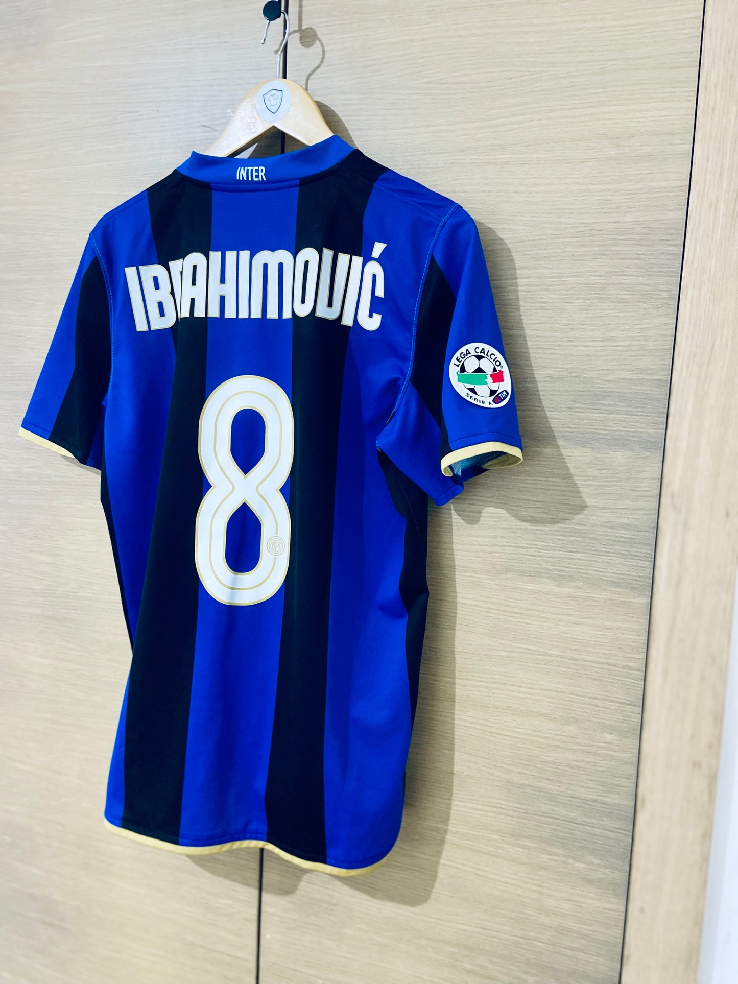 Inter Milan 2008-09 Home Clacio Shirt Ibrahimovic #8