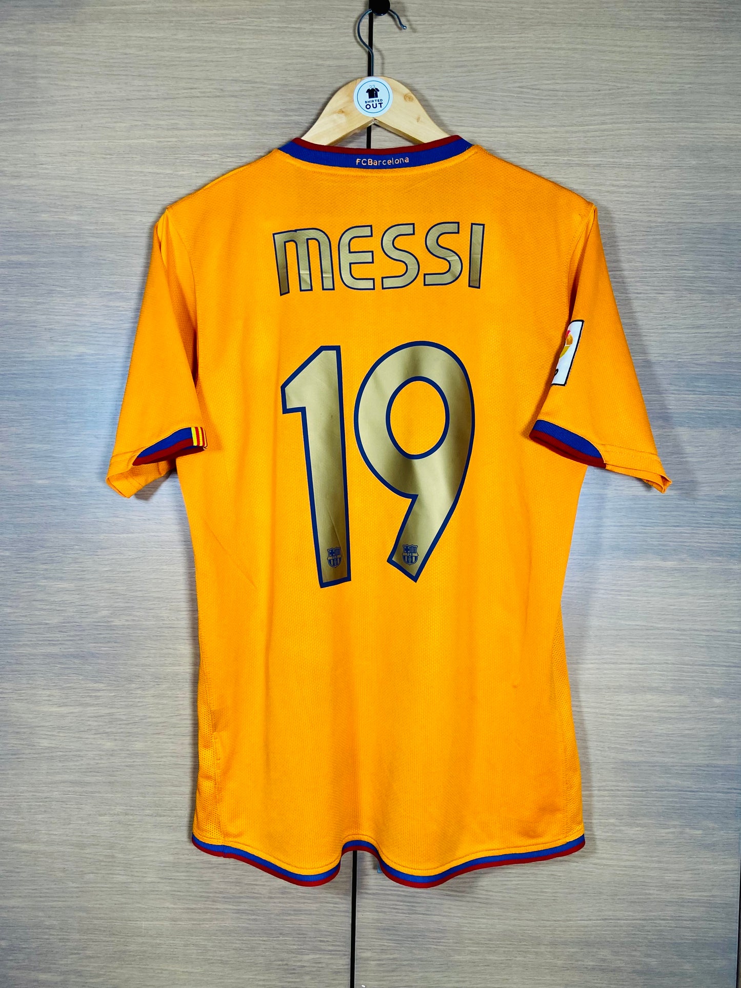 Barcelona 2006-08 Away Shirt Messi #19