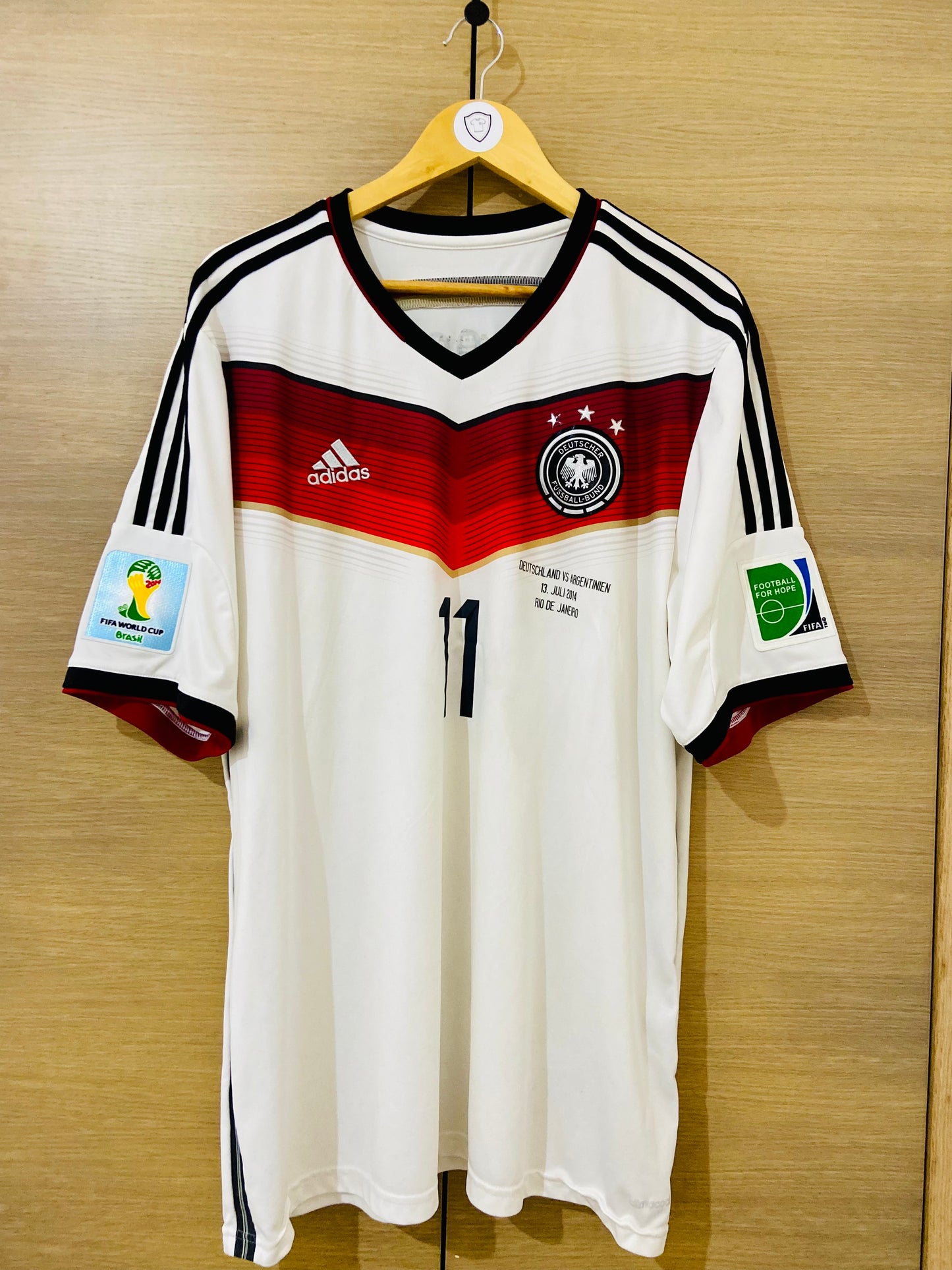 Germany 2014 Home WC Shirt Klose #11