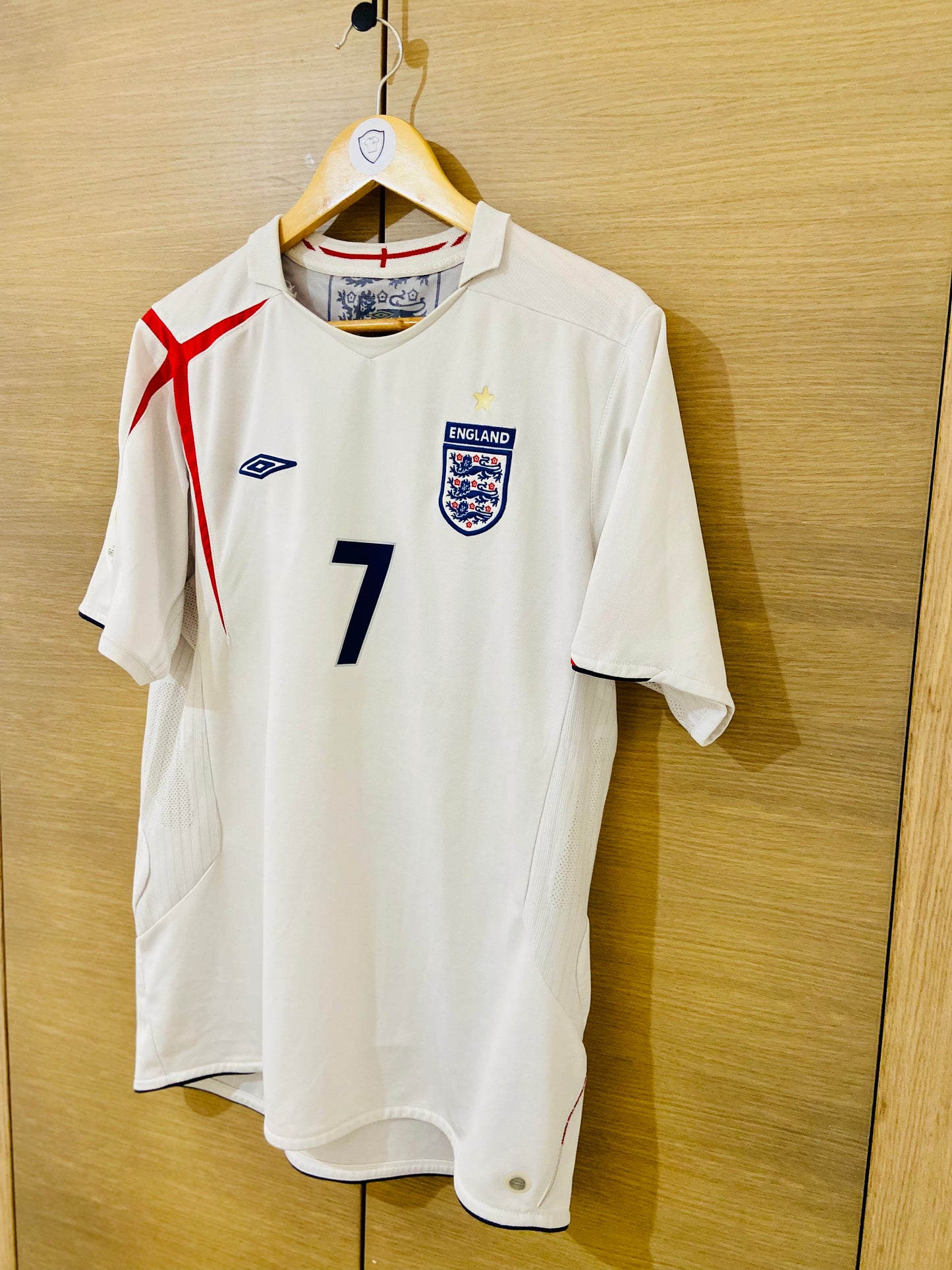 England 2006 Home WC Shirt Beckham #7