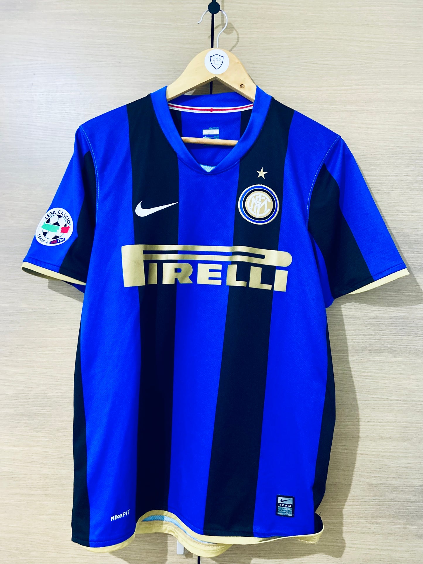 Inter Milan 2008-09 Home Clacio Shirt Ibrahimovic #8