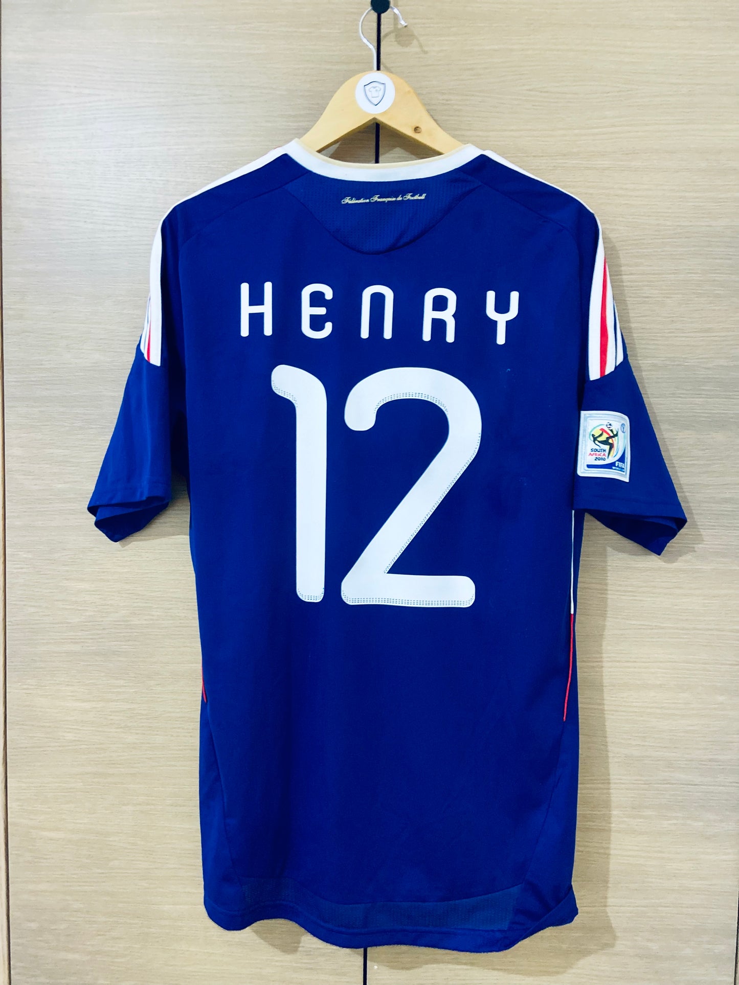 France 2010 Home WC Shirt Henry #12