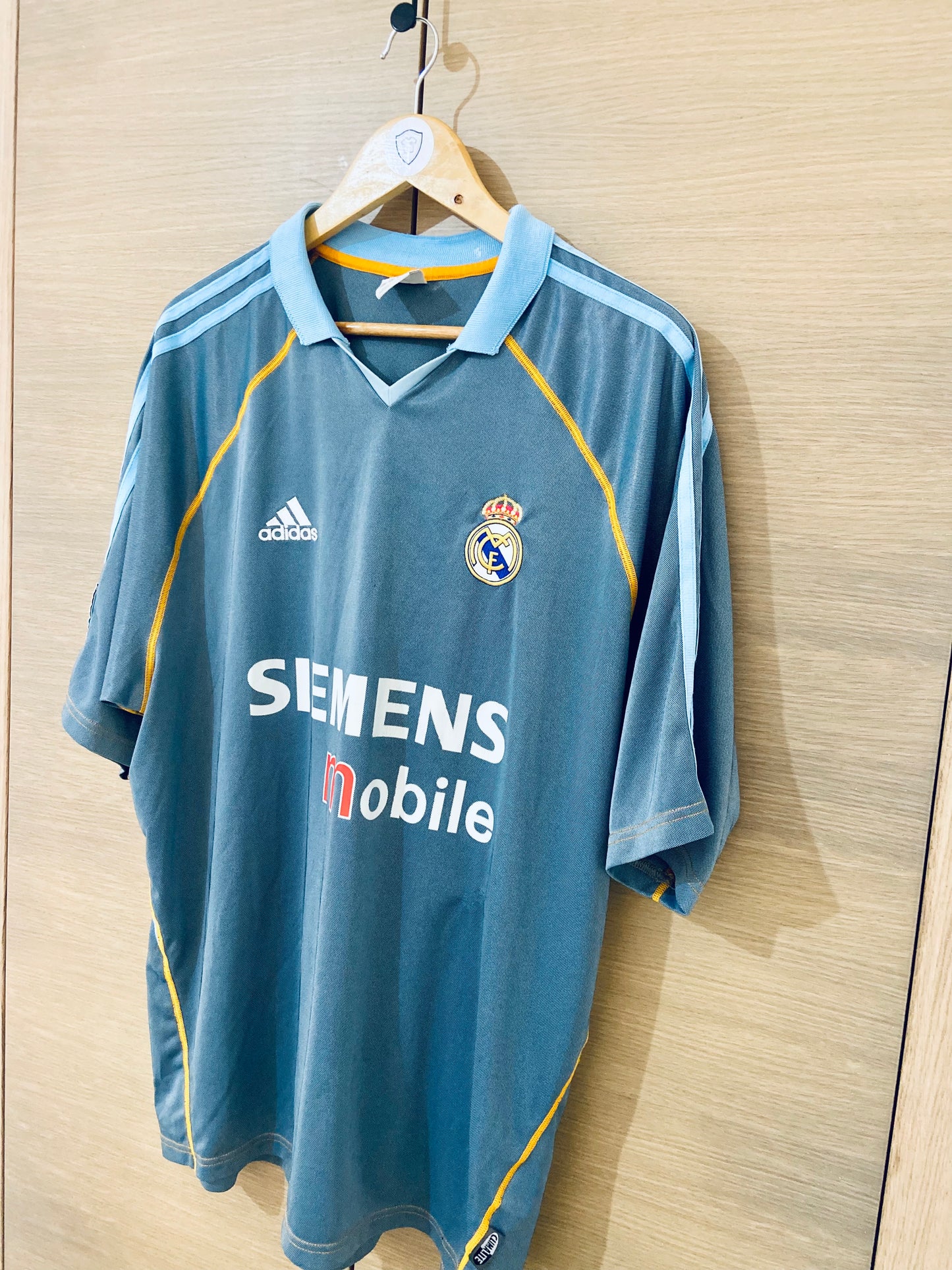 Real Madrid 2003-04 Third Shirt Zidane #5