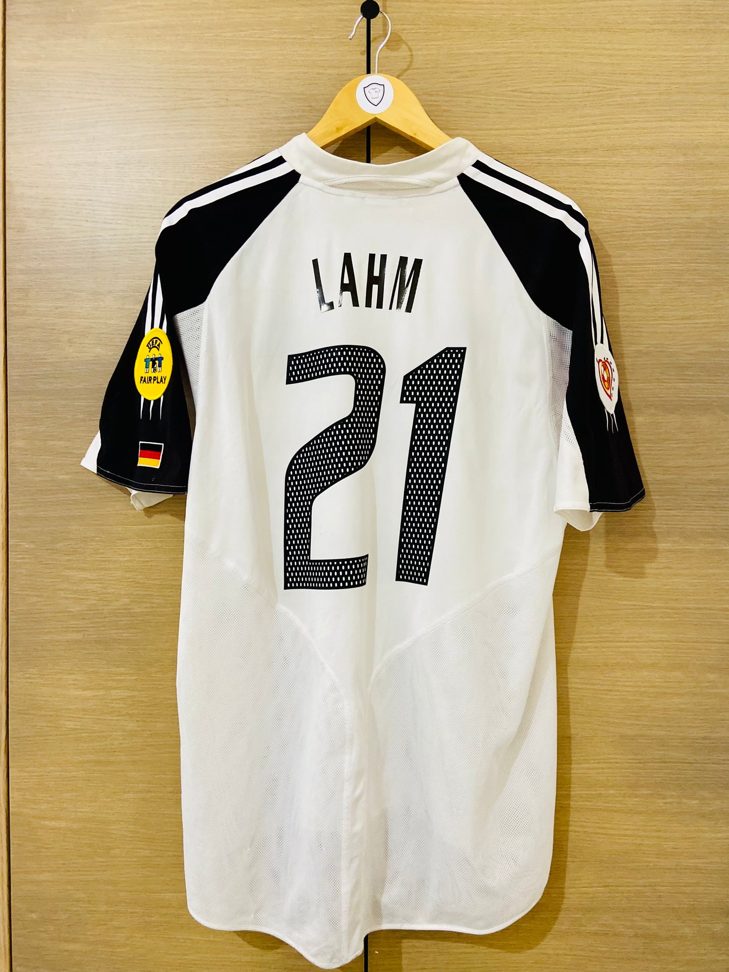 Germany 2004 Home Euro Shirt Lahm #21