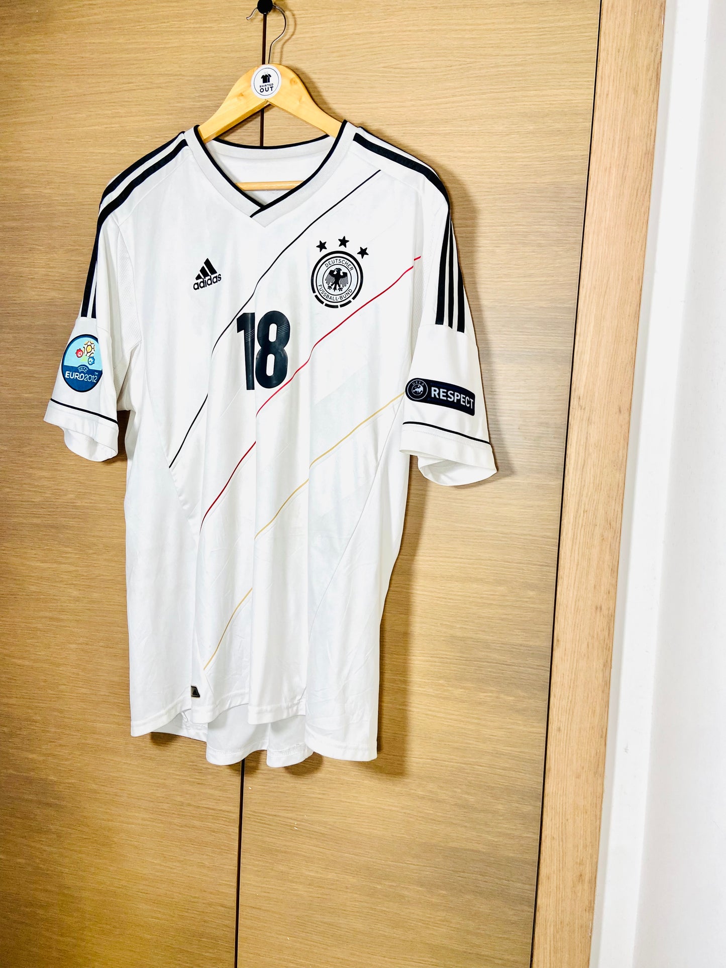 Germany 2012 Home Euro Shirt Kroos #18