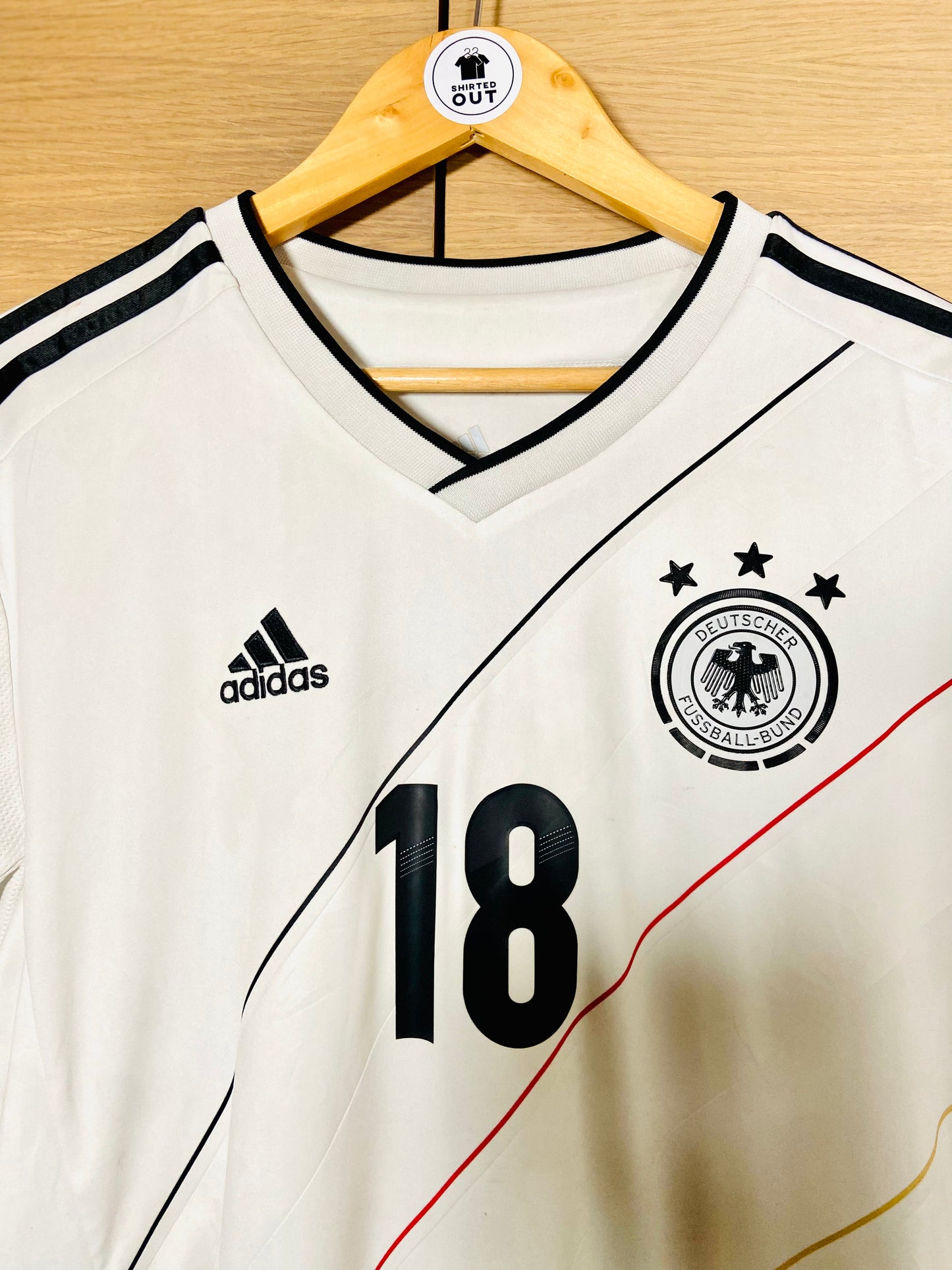 Germany 2012 Home Euro Shirt Kroos #18