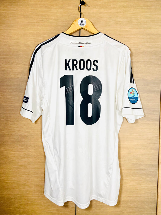 Germany 2012 Home Euro Shirt Kroos #18