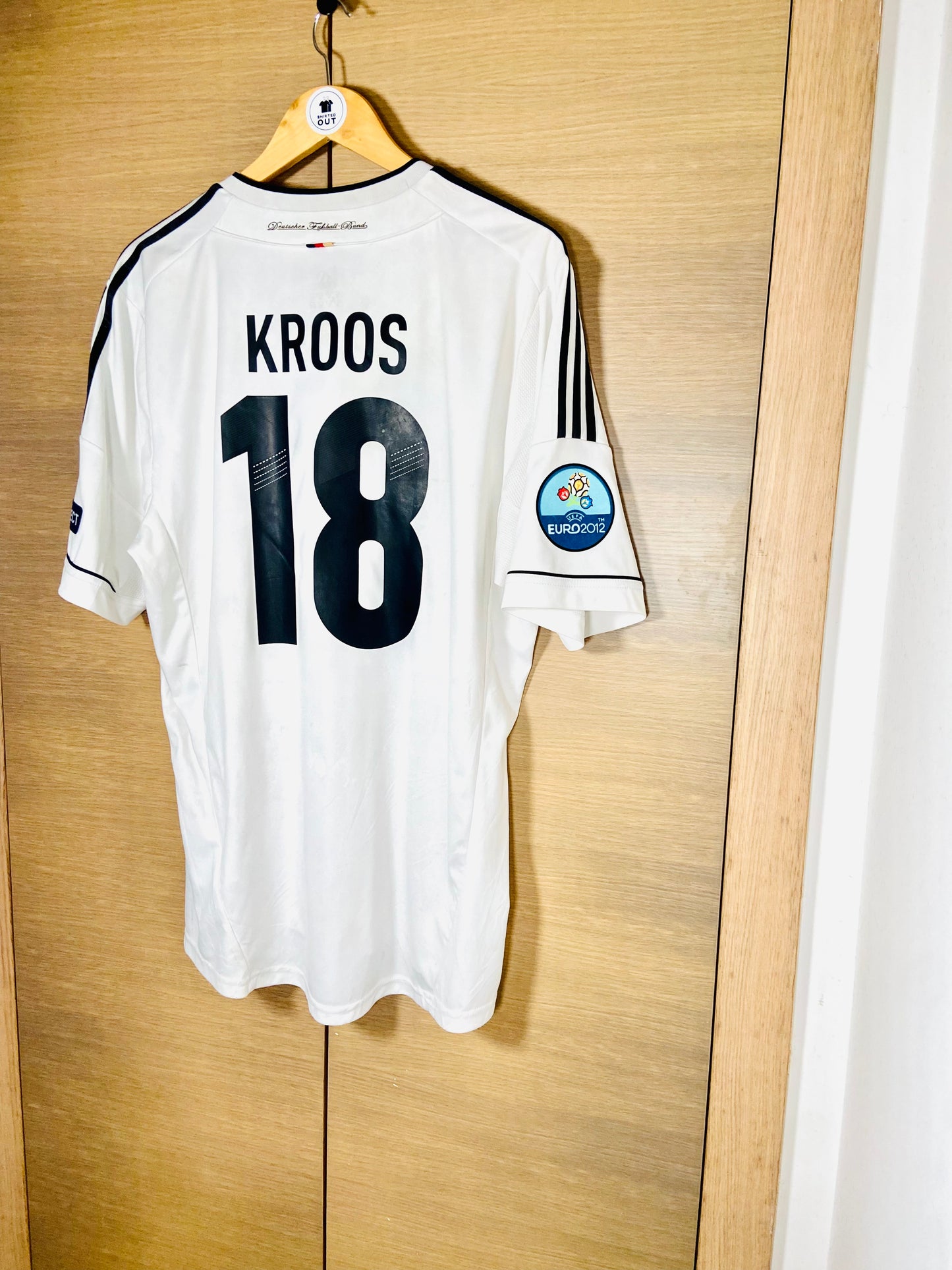 Germany 2012 Home Euro Shirt Kroos #18