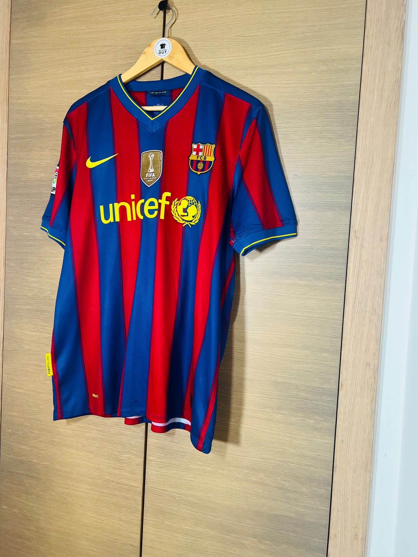 Barcelona 2009-10 Home Shirt Messi #10