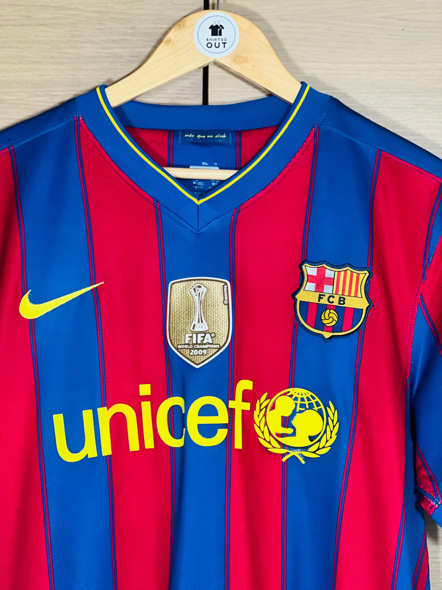 Barcelona 2009-10 Home Shirt Messi #10