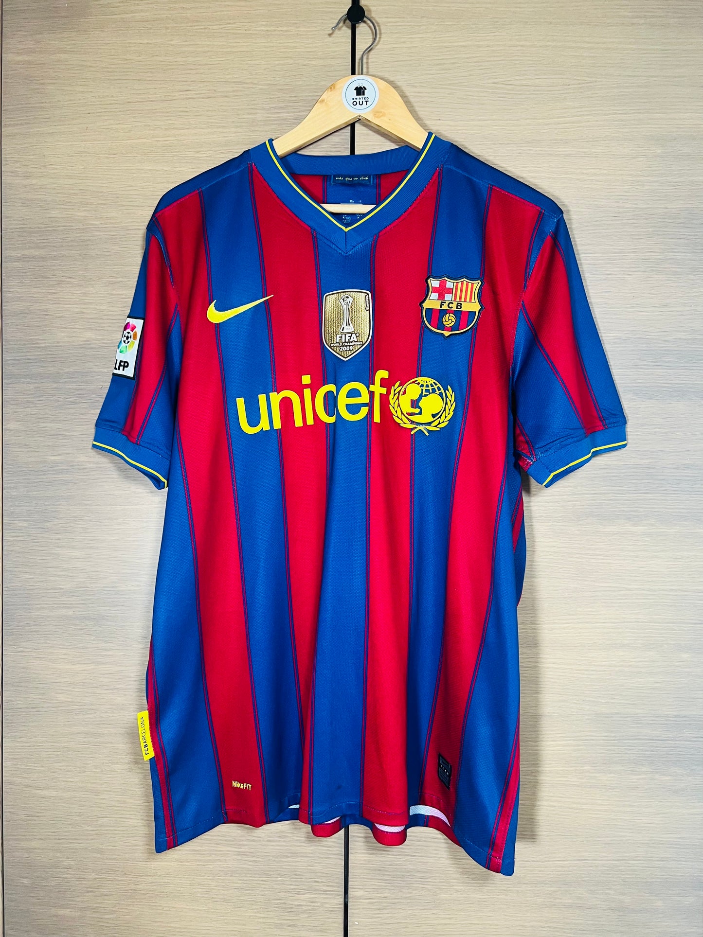 Barcelona 2009-10 Home Shirt Messi #10