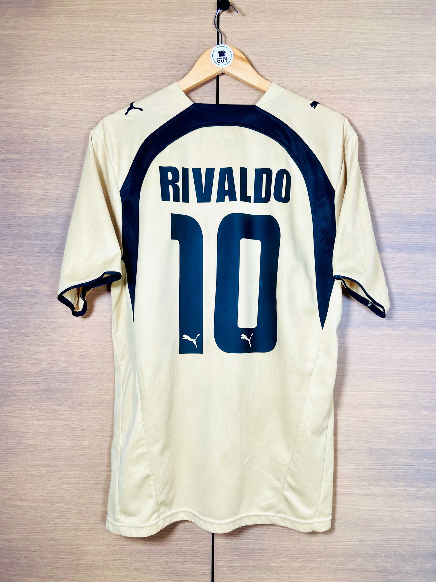 Olympiakos 2006-07 Third Shirt Rivaldo #10