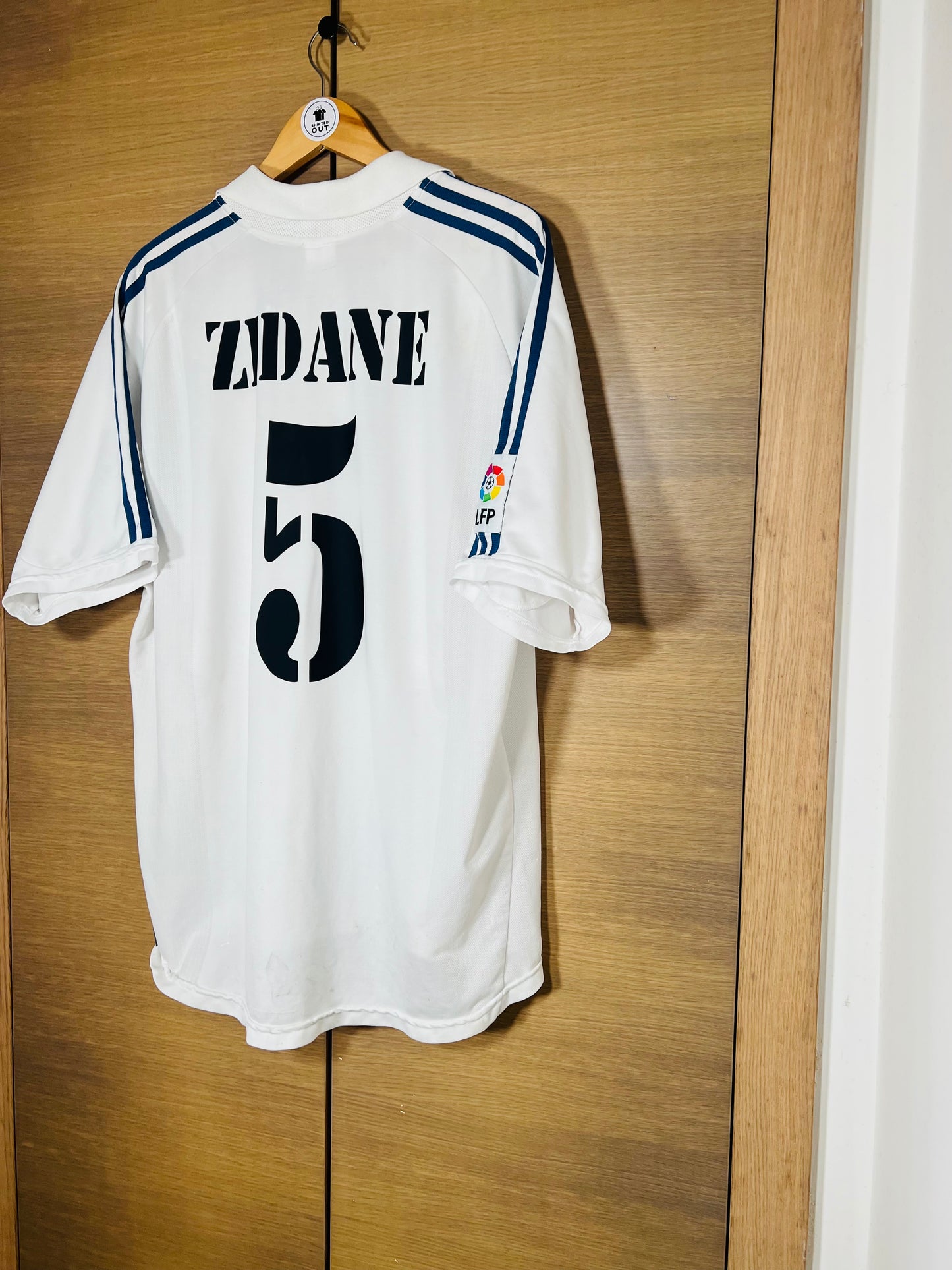 Real Madrid 2001-02 Home Shirt Zidane #5