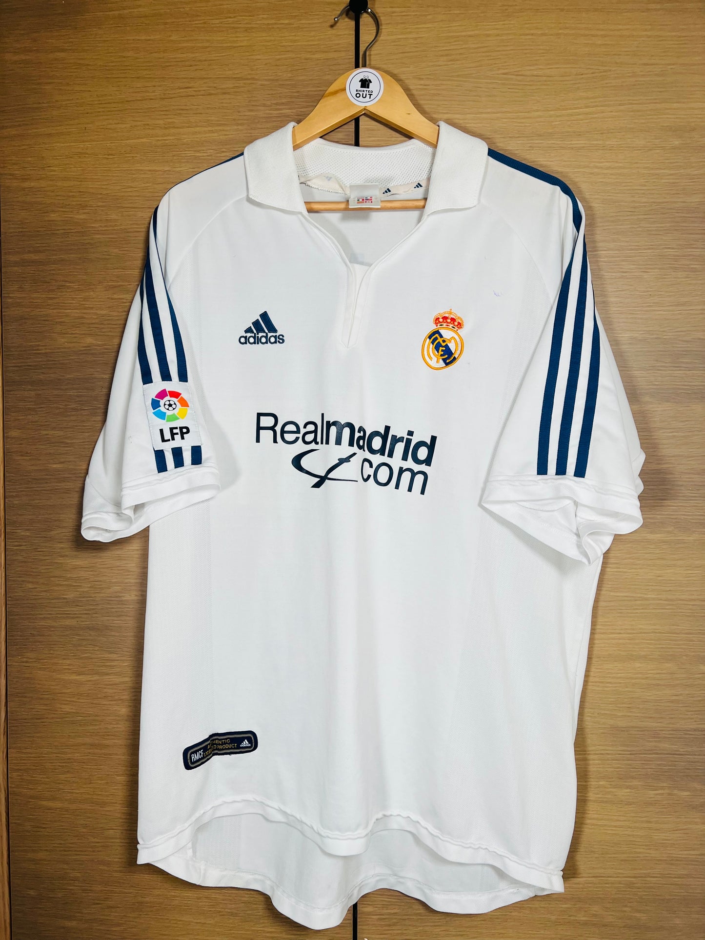 Real Madrid 2001-02 Home Shirt Zidane #5