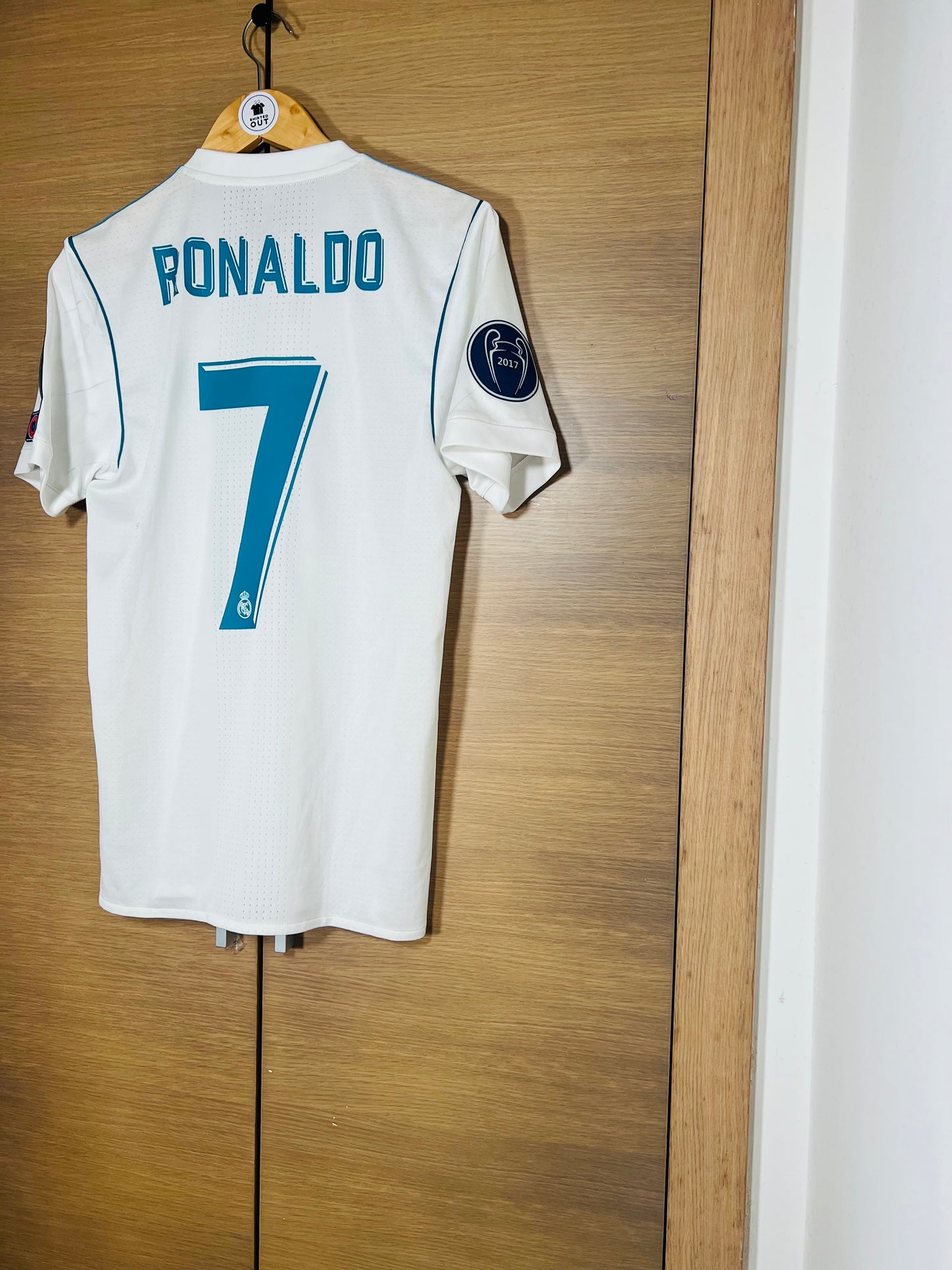 Real Madrid 2017-18 Home CL Shirt Ronaldo #7