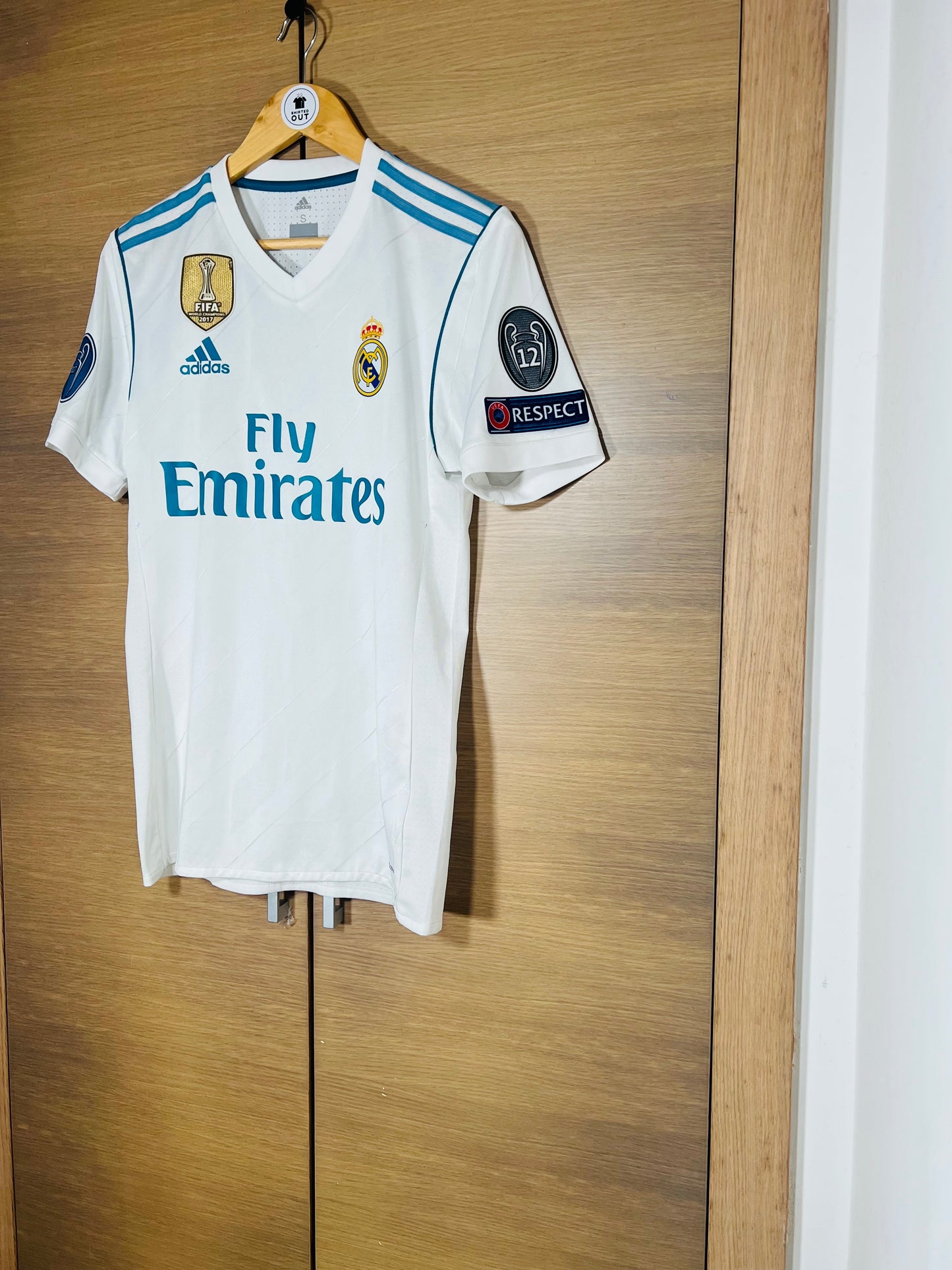 Real Madrid 2017-18 Home CL Shirt Ronaldo #7