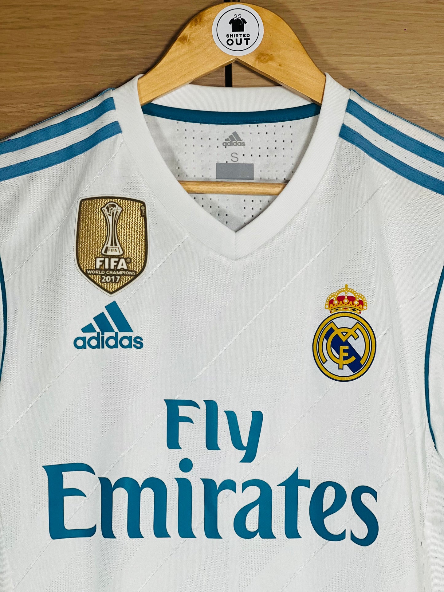 Real Madrid 2017-18 Home CL Shirt Ronaldo #7