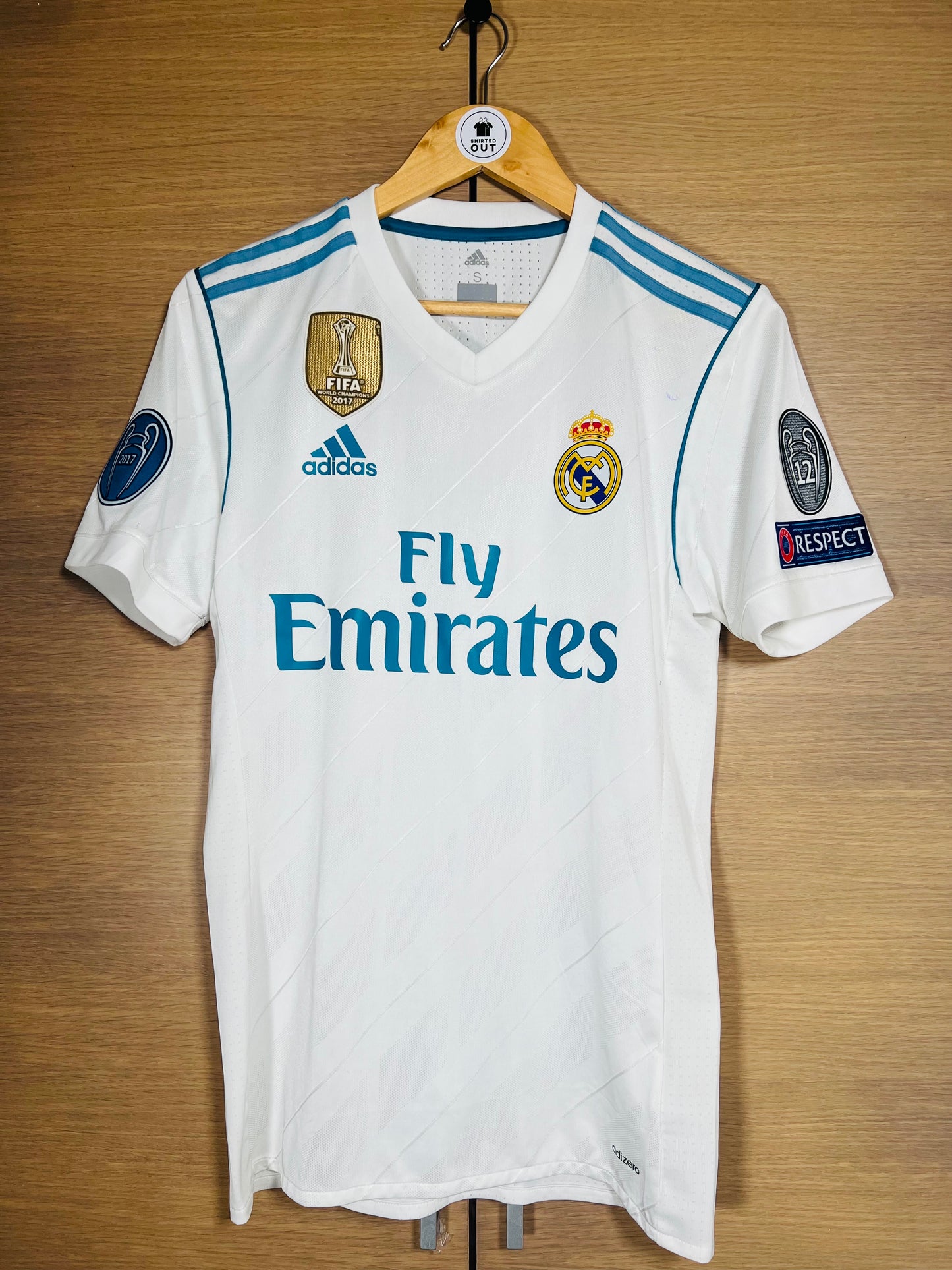 Real Madrid 2017-18 Home CL Shirt Ronaldo #7