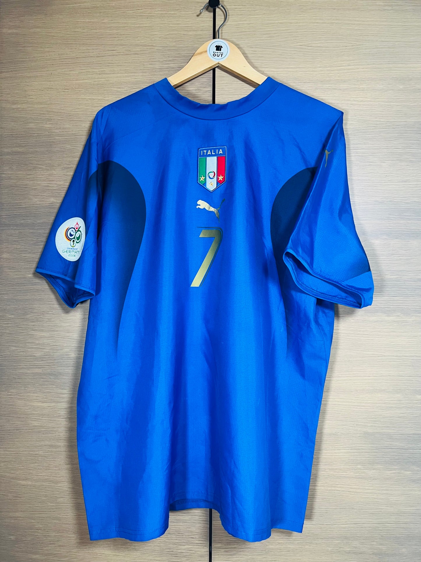 Italy 2006 Home WC Shirt Del Piero #7