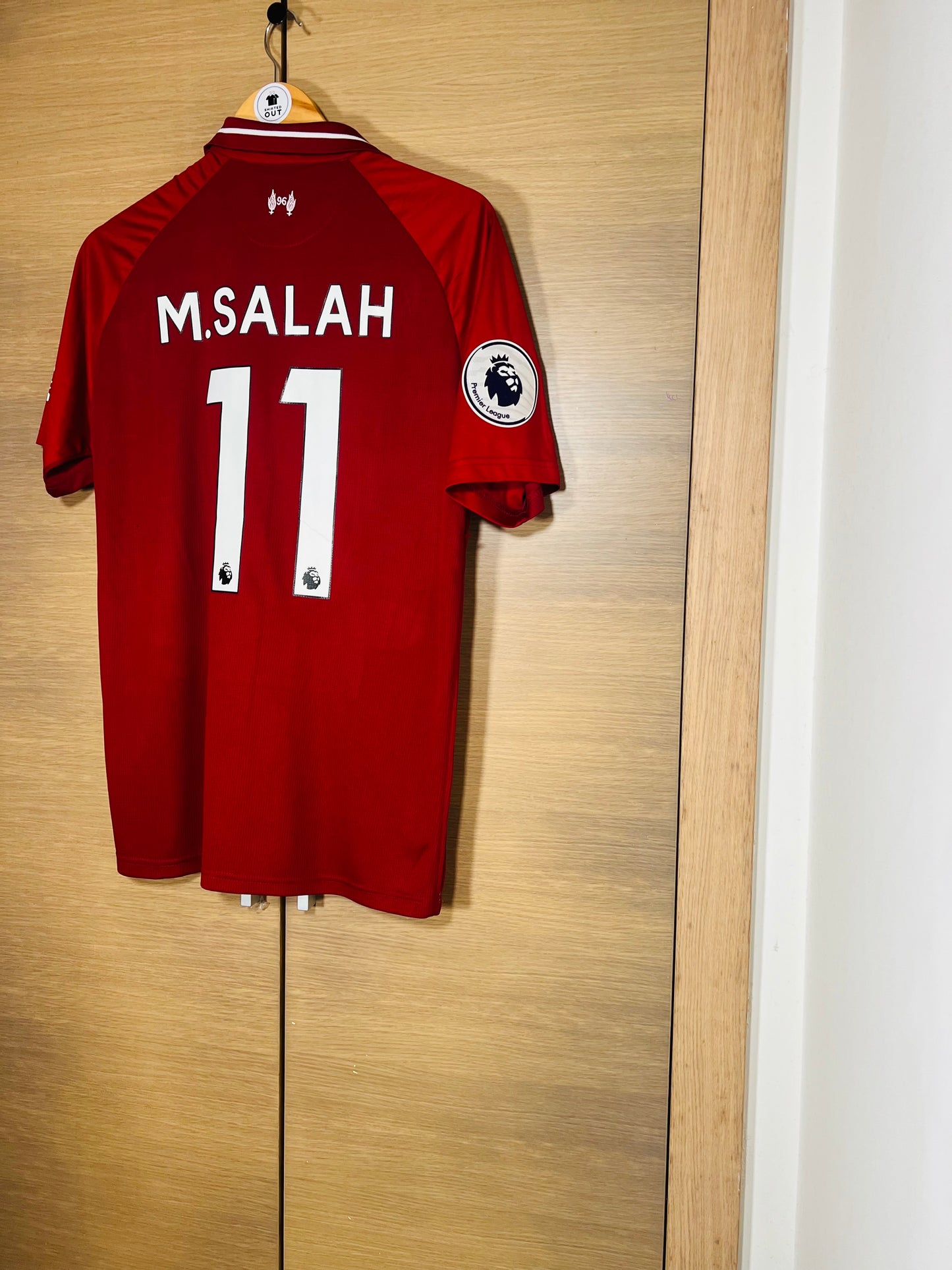 Liverpool 2018-19 Home PL Shirt Salah #11