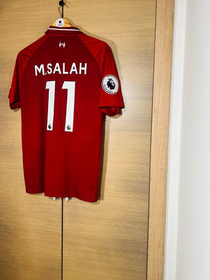 Liverpool 2018-19 Home PL Shirt Salah #11
