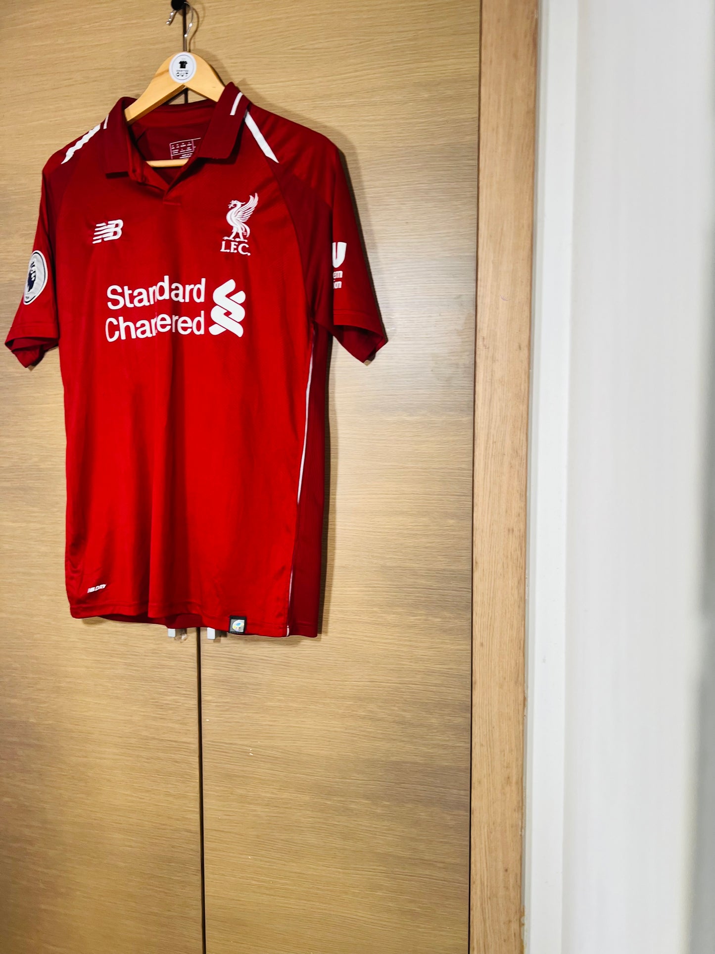 Liverpool 2018-19 Home PL Shirt Salah #11