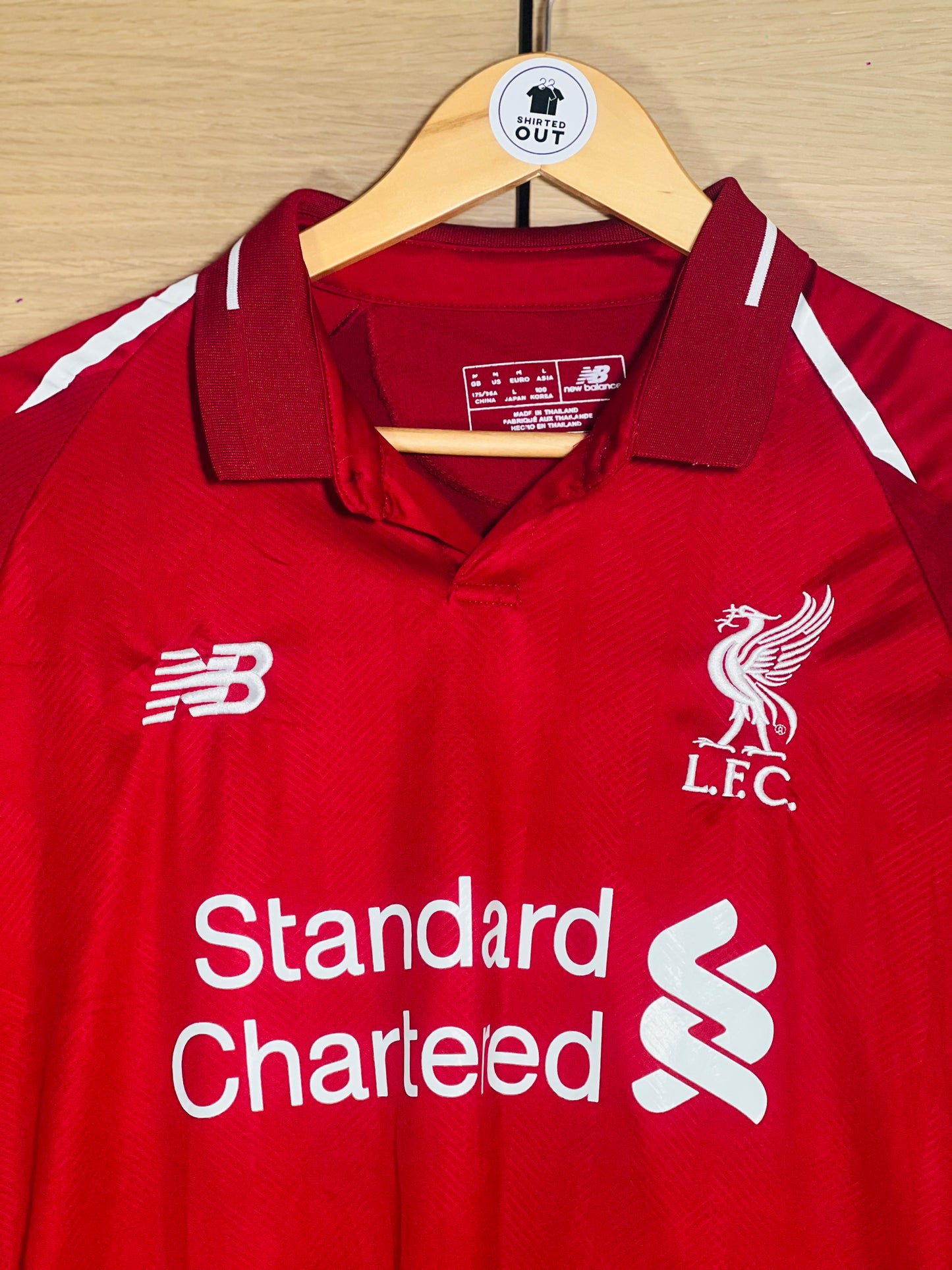 Liverpool 2018-19 Home PL Shirt Salah #11