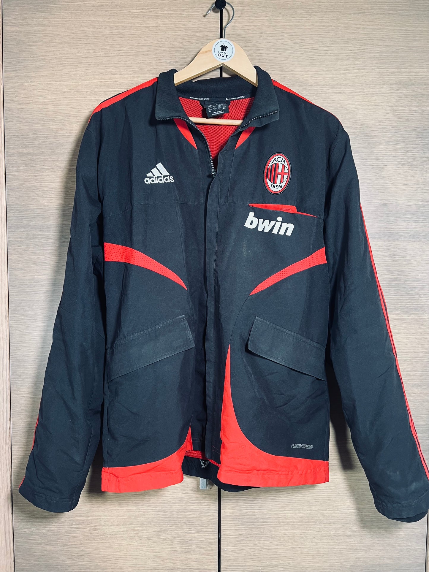 AC Milan 2008-09 adidas Track Jacket